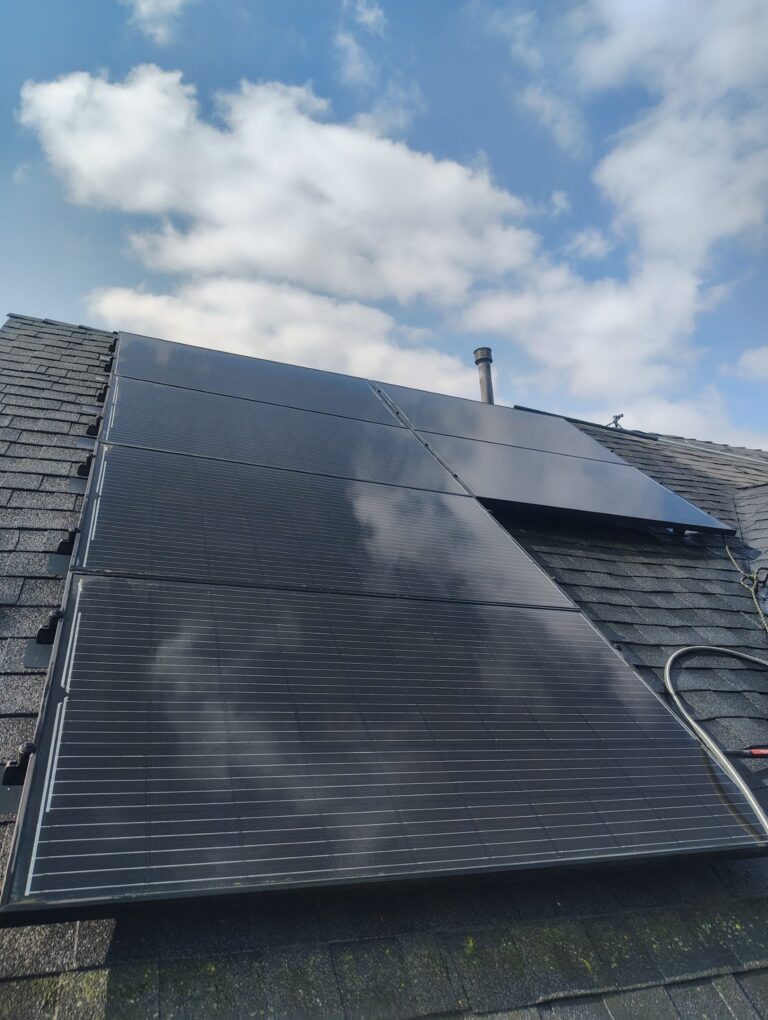 After Solar Panel Cleaning in Los Angeles, CA