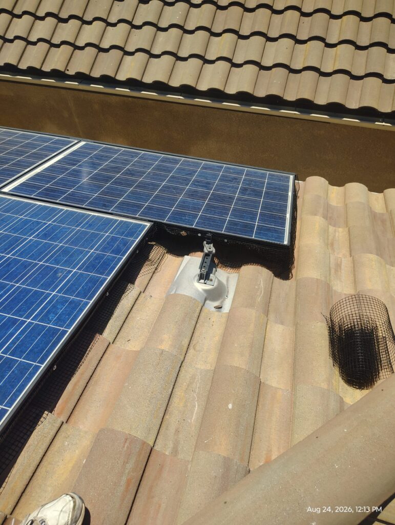 After Solar Panel Cleaning in Van Nuys, CA After Solar Panel Cleaning in Van Nuys, CA