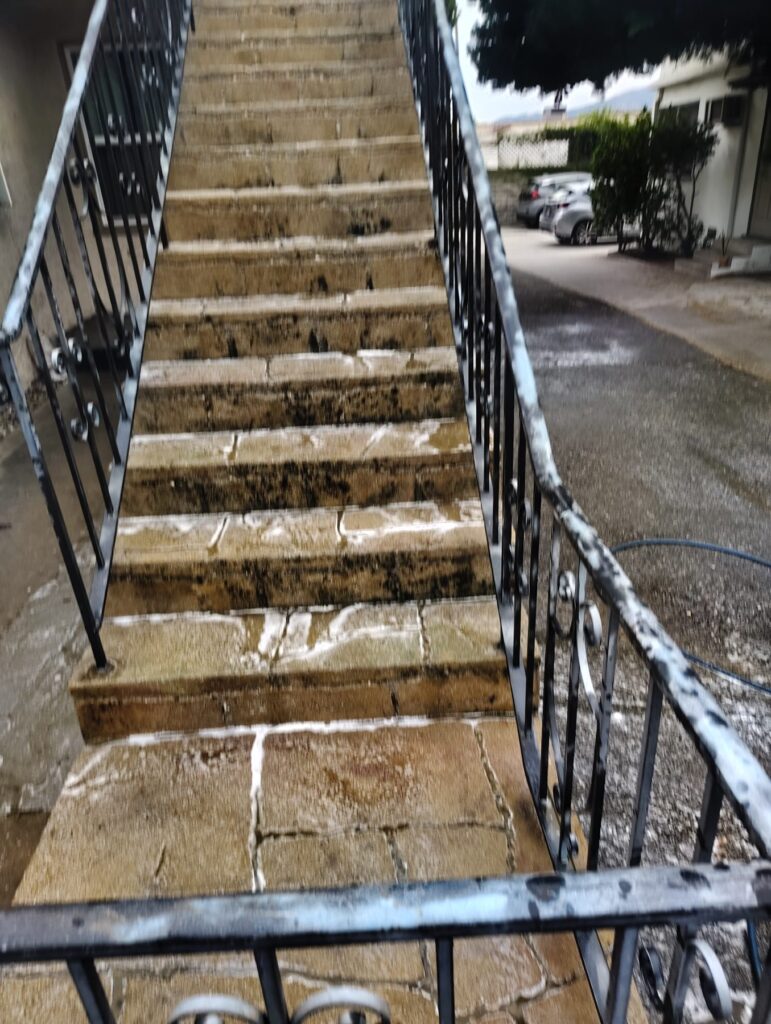 Before Stairs Powerwashed in Glendale, CA Before Stairs Powerwashed in Glendale, CA