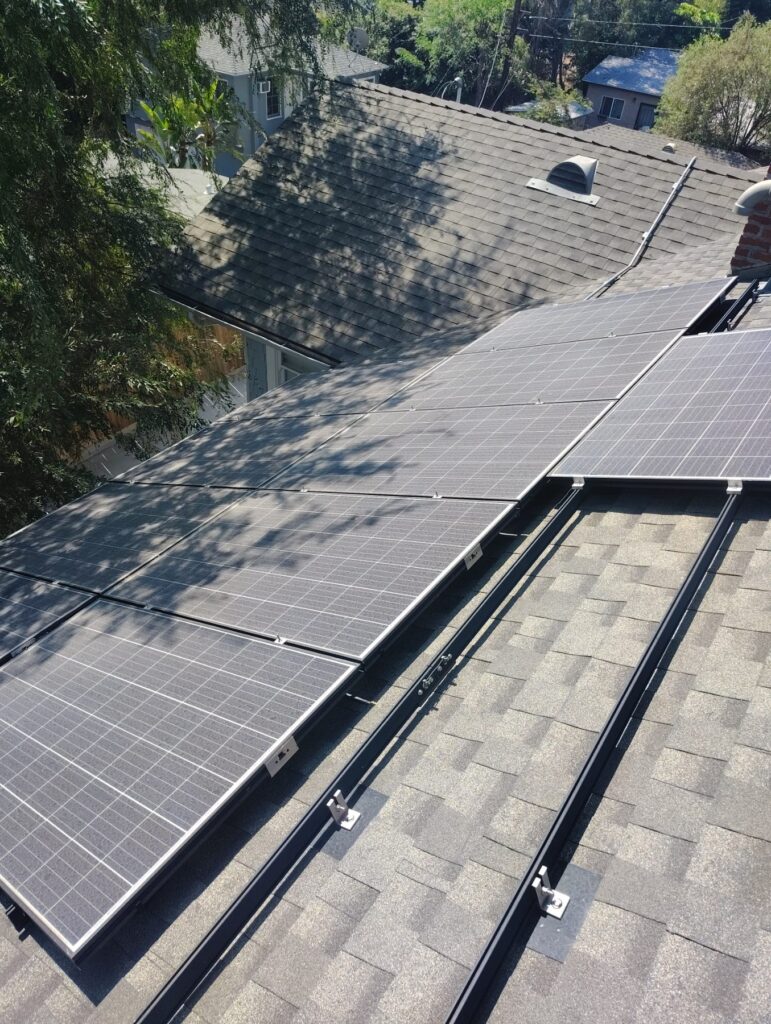 Before Solar Panel Cleaning in Los Angeles, CA Before Solar Panel Cleaning in Los Angeles, CA