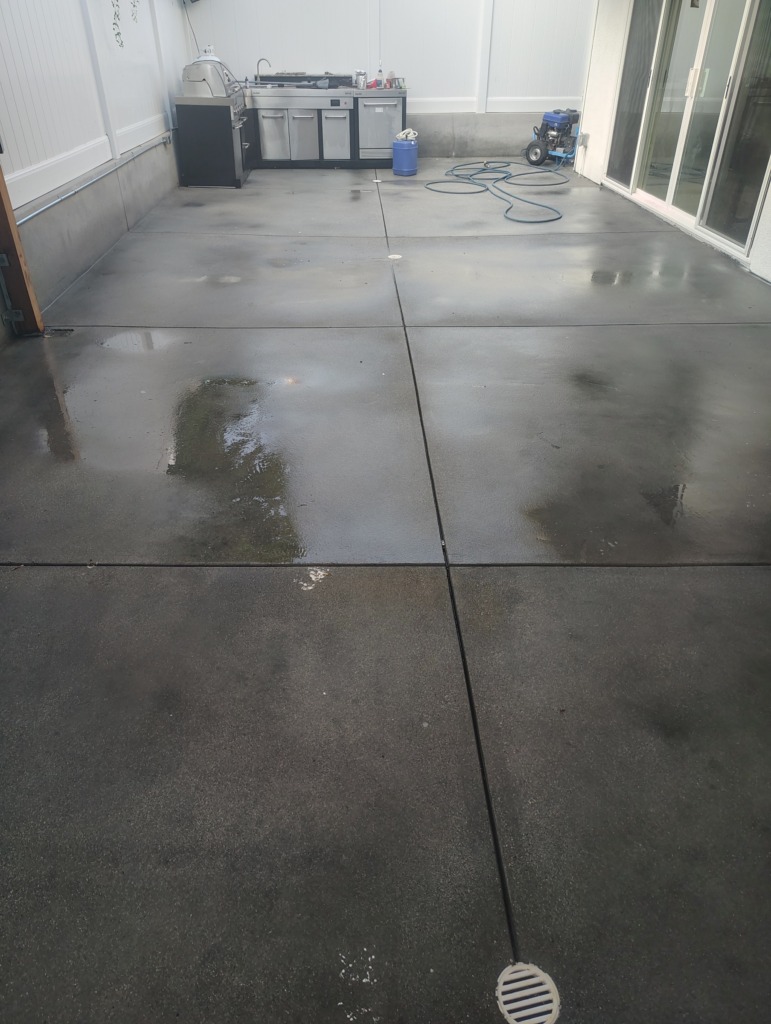 After Concrete Cleaning in Tarzana, CA After Concrete Cleaning in Tarzana, CA