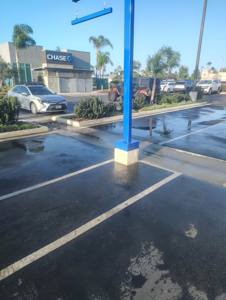 After Parking Lot Cleaning in Oxnard, CA