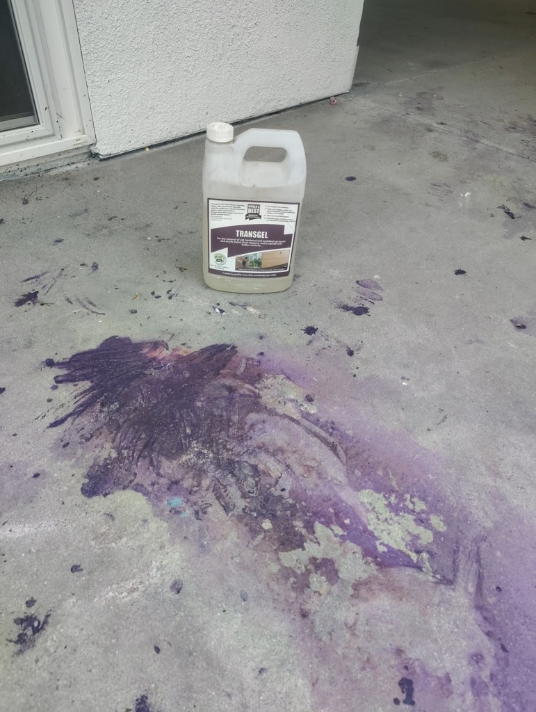 Before Concrete Cleaning in Tarzana, CA Before Concrete Cleaning in Tarzana, CA
