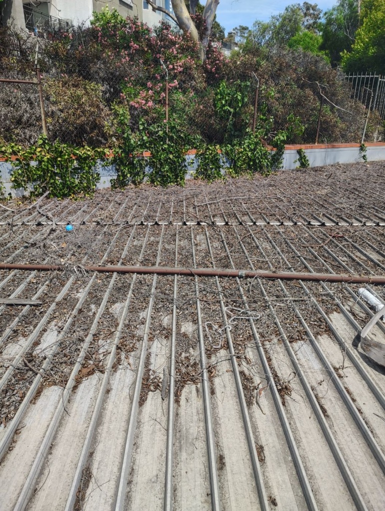 Before Gutter Cleaning in Los Angeles, CA Before Gutter Cleaning in Los Angeles, CA