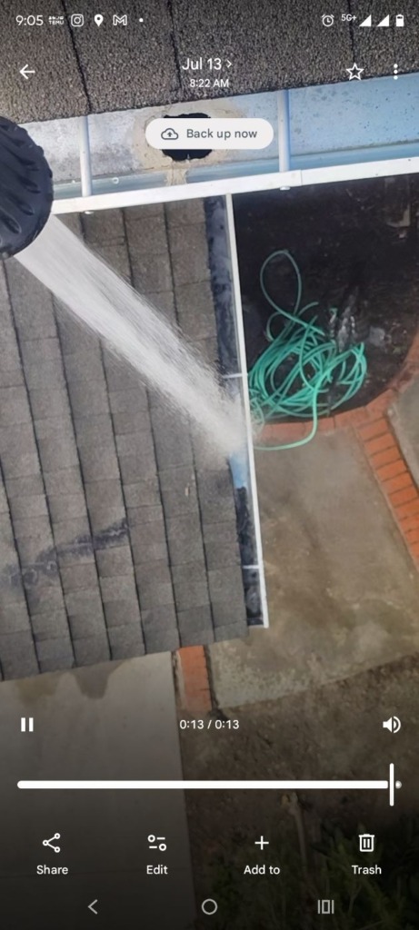 Before Gutter Cleaning in Ventura, CA Before Gutter Cleaning in Ventura, CA